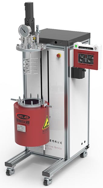 霍桐儀器自動(dòng)升降反應(yīng)釜樣機(jī)圖例